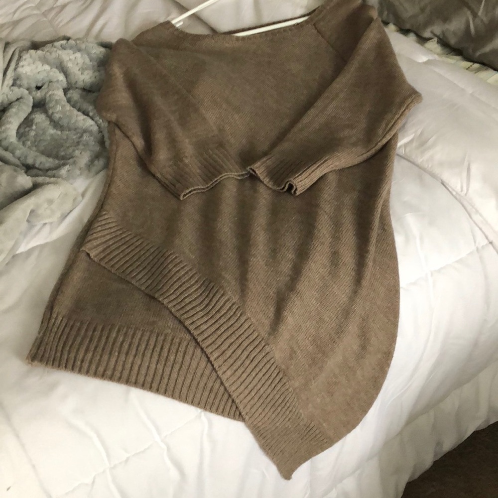 Asymmetrical sweater